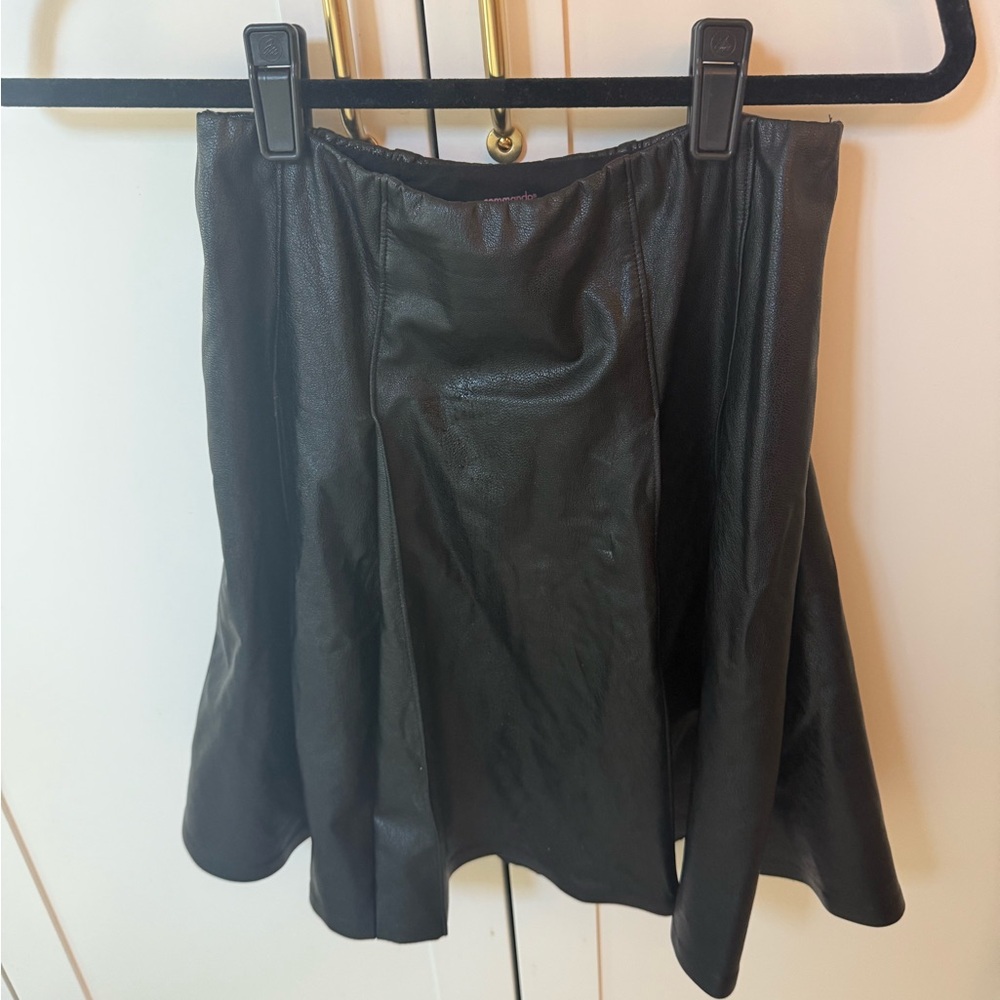 Commando Black Skater Skirt